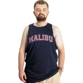 Mode XL 22129 Malibu Lacivert Kolsuz Erkek T-Shirt