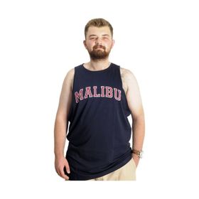 Mode XL 22129 Malibu Lacivert Kolsuz Erkek T-Shirt