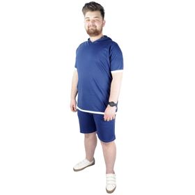 Mode XL 22136 İndigo Erkek T-shirt