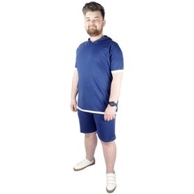 Mode XL 22136 İndigo Erkek T-shirt
