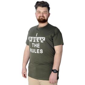 Mode XL 22150 Haki Erkek T-shirt