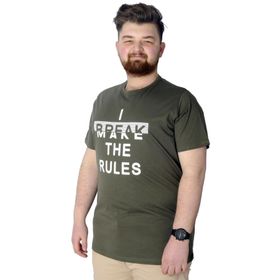 Mode XL 22150 Haki Erkek T-shirt