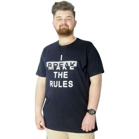 Mode XL 22150 Lacivert Erkek T-shirt