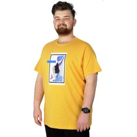 Mode XL 22152 Hardal Erkek T-shirt