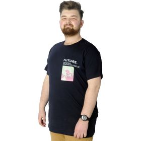 Mode XL 22154 Future Lacivert Erkek T-shirt