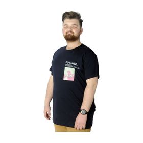 Mode XL 22154 Future Lacivert Erkek T-shirt
