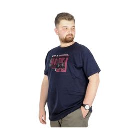 Mode XL 22167 Bridge Lacivert Erkek T-shirt