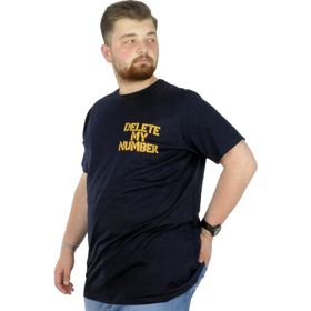 Mode XL 22169 Delete Lacivert Erkek T-shirt