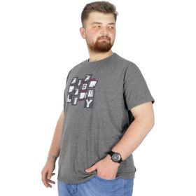 Mode XL 22170 Complex City Antramelanj Erkek T-shirt