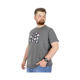 Mode XL 22170 Complex City Antramelanj Erkek T-shirt