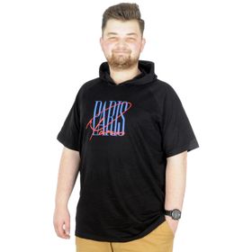 Mode XL 22174 Paris Siyah Erkek T-shirt