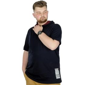 Mode XL 22178 Barcode Lacivert Erkek T-shirt