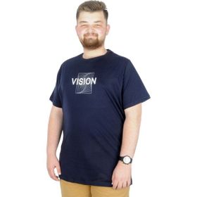 Mode XL 22186 Vision Lacivert Erkek T-shirt