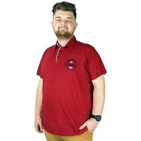 Mode XL 22303 Bordo Erkek T-shirt