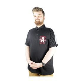 Mode XL 22307 Best Team Siyah Erkek Polo T-Shirt