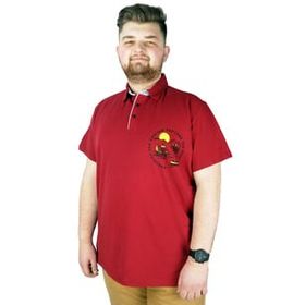 Mode XL 22313 Bordo Erkek T-shirt