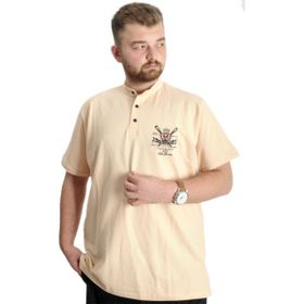 Mode XL 22327 Bej Erkek T-shirt