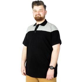 Mode XL 22337 Double Color Siyah Erkek T-shirt