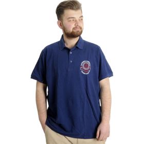 Mode XL 22347 Los Angeles İndigo Erkek PoloT-Shirt