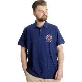 Mode XL 22347 Los Angeles İndigo Erkek PoloT-Shirt