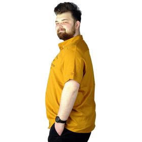 Mode XL 22364 Hardal Erkek Gömlek