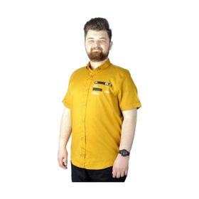 Mode XL 22365 Hardal Erkek Gömlek