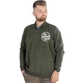 Mode XL 22441 Haki Erkek Sweatshirt