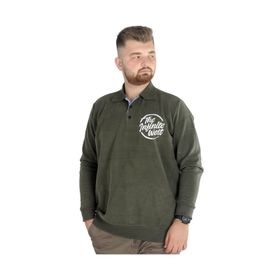 Mode XL 22441 Haki Erkek Sweatshirt