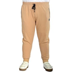 Mode XL 22501 Zippered Bej Erkek Eşofman Altı