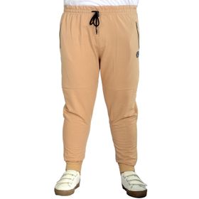 Mode XL 22501 Zippered Bej Erkek Eşofman Altı