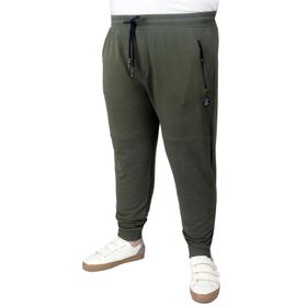 Mode XL 22501 Zippered Haki Erkek Eşofman Altı