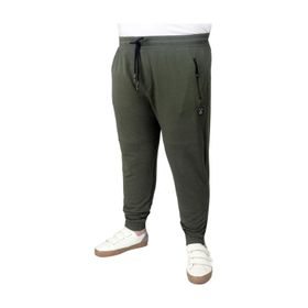 Mode XL 22501 Zippered Haki Erkek Eşofman Altı