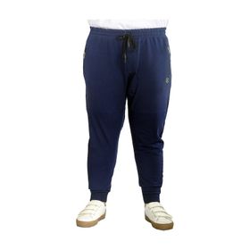 Mode XL 22501 Zippered İndigo Erkek Eşofman Altı