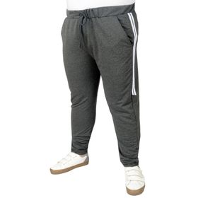 Mode XL 22509 Stripe Antramelanj Erkek Eşofman Altı