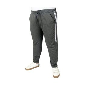Mode XL 22509 Stripe Antramelanj Erkek Eşofman Altı