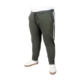 Mode XL 22509 Stripe Haki Erkek Eşofman Altı