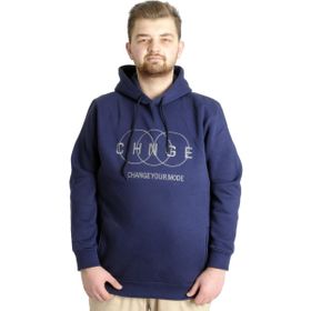 Mode XL 22518 İndigo Erkek Sweatshirt