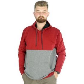 Mode XL 22527 Bordo Erkek Sweatshirt