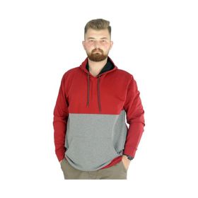 Mode XL 22527 Bordo Erkek Sweatshirt
