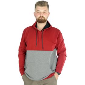 Mode XL 22527 Bordo Erkek Sweatshirt
