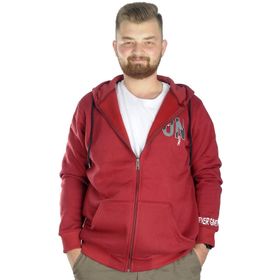 Mode XL 22533 Bordo Erkek Sweatshirt