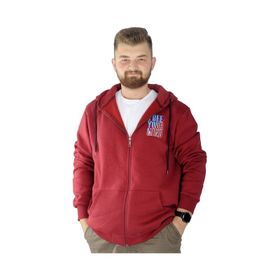 Mode XL 22536 Bordo Erkek Sweatshirt