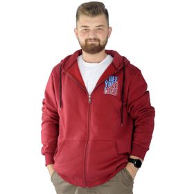 Mode XL 22536 Bordo Erkek Sweatshirt