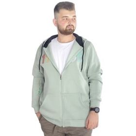 Mode XL 22537 Su Yeşili Erkek Sweatshirt