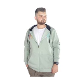Mode XL 22537 Su Yeşili Erkek Sweatshirt