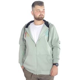 Mode XL 22537 Su Yeşili Erkek Sweatshirt