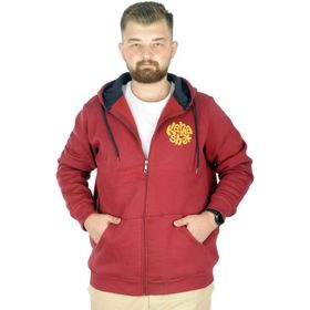 Mode XL 22538 Bordo Erkek Sweatshirt