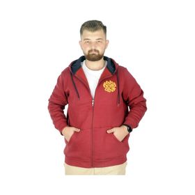 Mode XL 22538 Bordo Erkek Sweatshirt