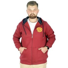 Mode XL 22538 Bordo Erkek Sweatshirt