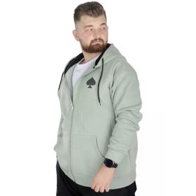 Mode XL 22539 Su Yeşili Erkek Sweatshirt